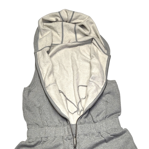 FP Movement Set Go Onesie Jumpsuit Gray Hooded Large NWOT - Picture 7 of 16